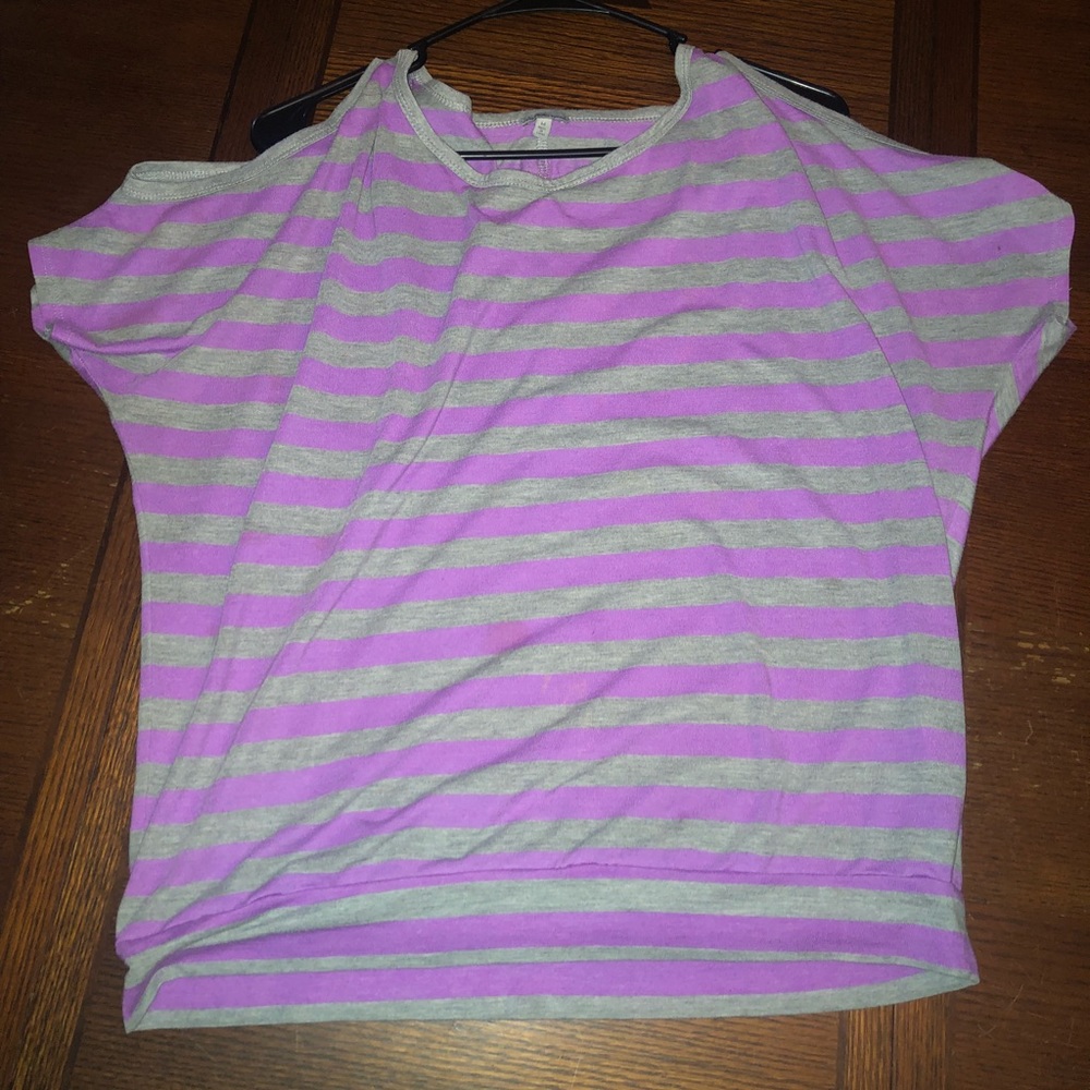 Size Medium cold shoulder top